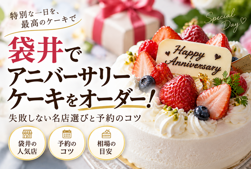 画像8478：袋井でアニバーサリーケーキをオーダー！失敗しない名店選びと予約のコツ特集