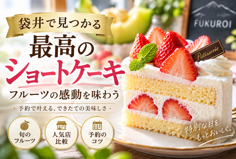 画像8490：袋井でショートケーキとフルーツの名店比較！果汁崩れを防ぐ予約術