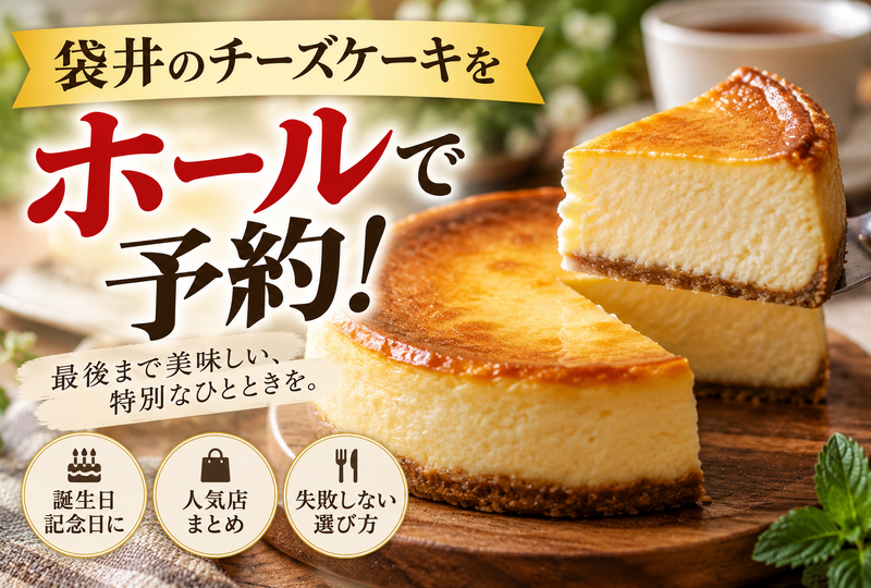 画像8492：袋井のチーズケーキをホールで予約！飽きない人気店と失敗しない選び方